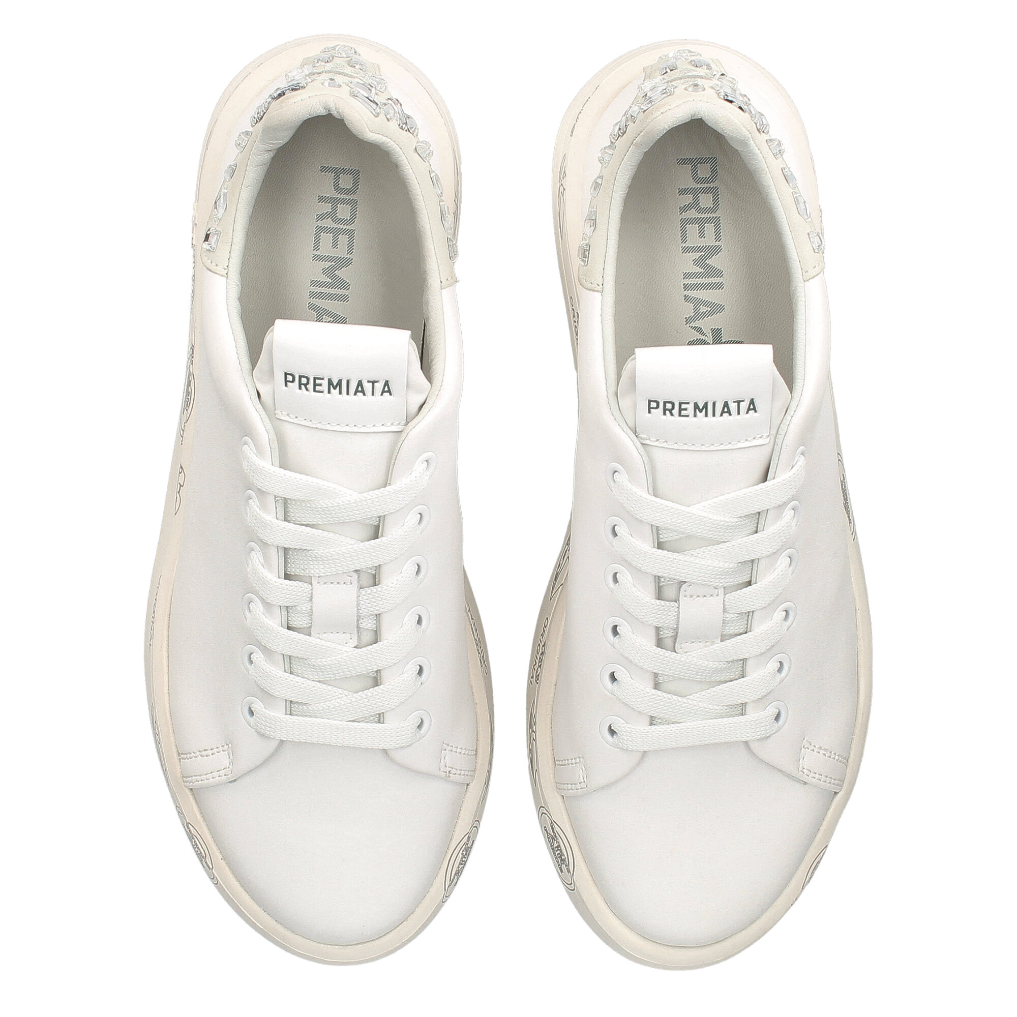 Scarpe Belle 6712 Sneaker donna in pelle bianca BR PREMIATA BELLE 6712 Vittorio Emanuele Store