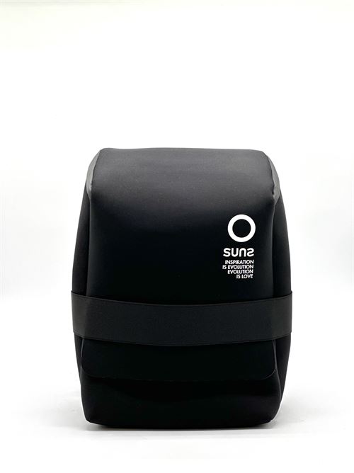 zaino a spalla in tessuto neoprene SUNS | BGS01030UBLACK
