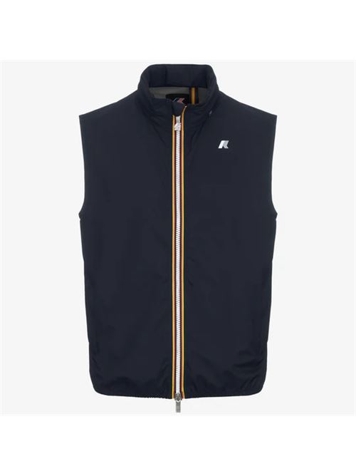 Gilet uomo tessuto poliestre colore verde K-WAY | K5127SWK89