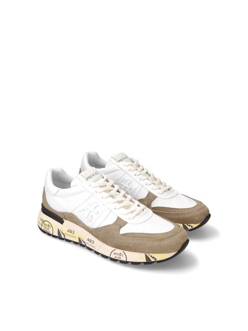 Scarpe  uomo in pelle  tessuto nylon e camoscio PREMIATA | LANDECK6406