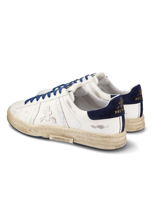 Scarpe Russel in pelle colore bianco e blu PREMIATA | RUSSEL6745