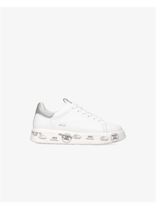 Scarpe Belle donna colore bianco argento